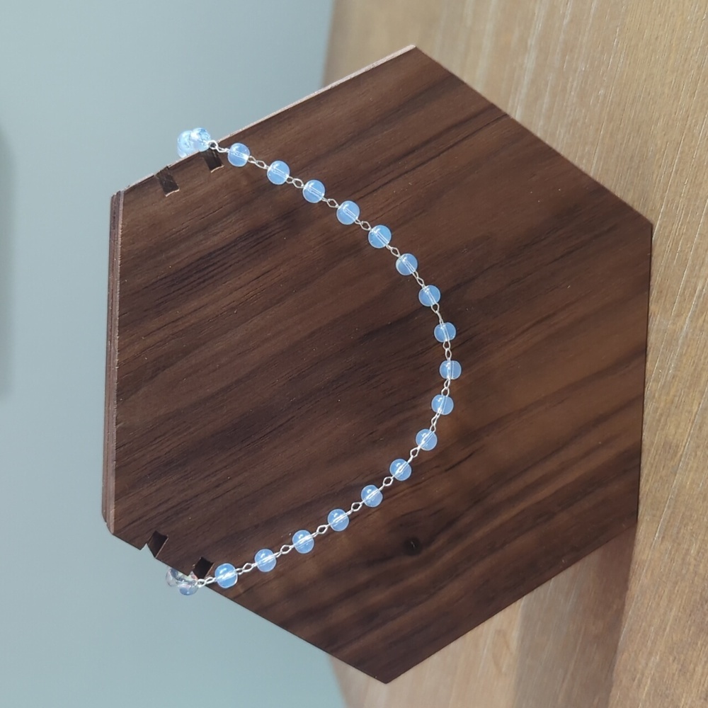 Clear Beads Chocker Necklace​